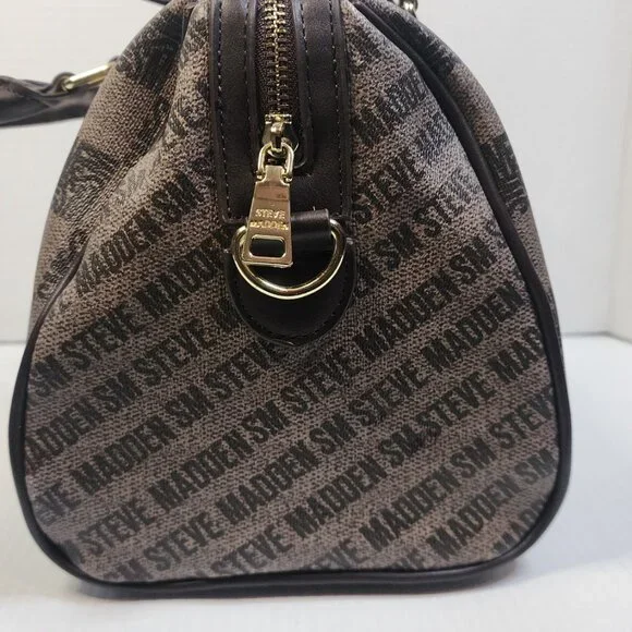 Steve Madden Tan/Brown Satchel Handbag - Picture 6 of 12